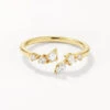 Medley X Dinnara Lab-Grown Diamond 0.25ct Bypass Ring In 10k Gold