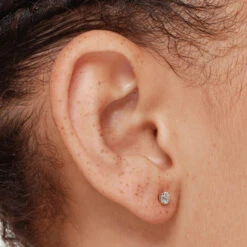 Laboratory-Grown Diamond 0.33ct Round Stud Earrings In Silver -Fashion Accessories Store laboratory grown diamond 0 33ct round stud earrings in silver medley jewellery earrings 42638495285478