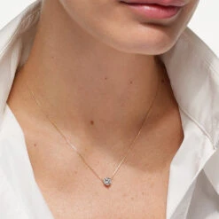Laboratory-Grown Diamond 0.75ct Round Necklace In 10k Gold 8 Laboratory-Grown Diamond 0.75ct Round Necklace In 10k Gold -Fashion Accessories Store laboratory grown diamond 0 75ct round necklace in 10k gold medley jewellery necklace 40460226429158