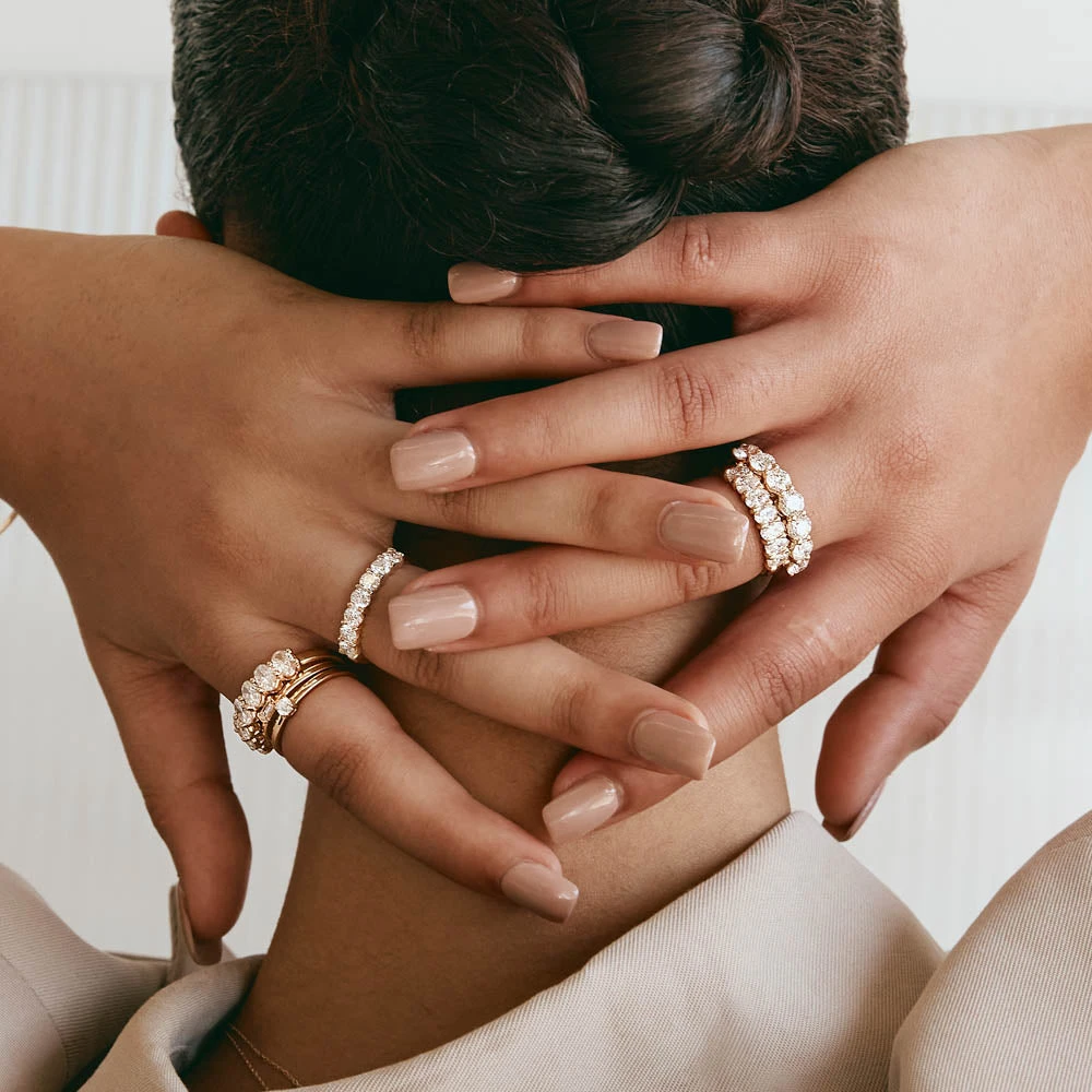 Laboratory-Grown Diamond 1.00ct Round Ring In 10k Gold 2 Laboratory-Grown Diamond 1.00ct Round Ring In 10k Gold - Image 2