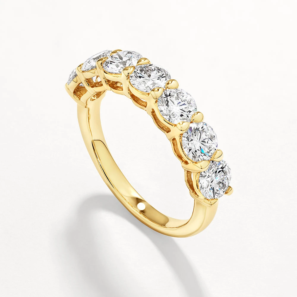 Laboratory-Grown Diamond 1.00ct Round Ring In 10k Gold 4 Laboratory-Grown Diamond 1.00ct Round Ring In 10k Gold - Image 4