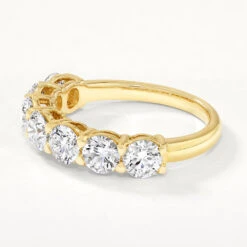 Laboratory-Grown Diamond 2.00ct Round Ring In 10k Gold -Fashion Accessories Store laboratory grown diamond 2ct round ring in 10k gold medley jewellery ring 40048728572134