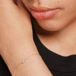 Laboratory-Grown Diamond Double Marquise Bracelet In 10k Gold -Fashion Accessories Store laboratory grown diamond double marquise bracelet in 10k gold medley jewellery bangle bracelet 41831557005542