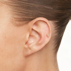 Laboratory-Grown Diamond Kite Helix Single Stud Earring In 10k Gold -Fashion Accessories Store laboratory grown diamond kite helix single stud earring in 10k gold medley jewellery earrings 41223645921510