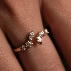 Medley X Dinnara Lab-Grown Diamond 0.25ct Bypass Ring In 10k Gold 11 Medley X Dinnara Lab-Grown Diamond 0.25ct Bypass Ring In 10k Gold -Fashion Accessories Store medley x dinnara lab grown diamond bypass ring in 10k gold medley jewellery ring 42592604618982