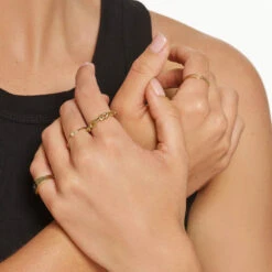 Micro Diamond Round Solitaire Ring In 10k Gold -Fashion Accessories Store micro diamond round solitaire ring in 10k gold medley jewellery ring 39935555010790