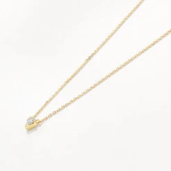 Micro Laboratory-Grown Diamond Kite Necklace In 10k Gold -Fashion Accessories Store micro laboratory grown diamond kite necklace in 10k gold medley jewellery necklace 41223522648294
