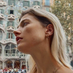 Micro Star Helix Single Stud Earring In 10k Gold -Fashion Accessories Store micro star helix single stud earring in 10k gold medley jewellery earrings 39714250096870