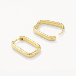 Midi Paperclip Earrings In Gold 22 Midi Paperclip Earrings In Gold -Fashion Accessories Store midi paperclip earrings in gold medley jewellery earrings 38212773904614