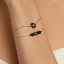 Mini Engravable Circle Bracelet In Gold -Fashion Accessories Store mini engravable circle bracelet in gold medley jewellery bangle bracelet 38692994449638