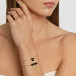 Mini Engravable Circle Bracelet In Gold -Fashion Accessories Store mini engravable circle bracelet in gold medley jewellery bangle bracelet 38692994515174