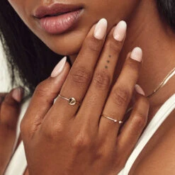 Mini Engravable Disc Ring In 10k Gold -Fashion Accessories Store mini engravable disc ring in 10k gold medley jewellery shop now ring 37643566055654