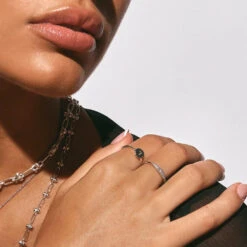 Mini Disc Ring In Silver -Fashion Accessories Store mini engravable disc ring in silver medley jewellery ring 39432936915174