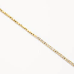 Diamond Tennis Necklace In 10k Gold -Fashion Accessories Store necklace 39421015359718