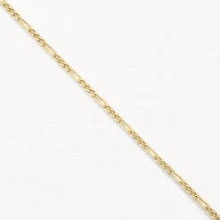 Oh So Fine Figaro Chain In Gold -Fashion Accessories Store oh so fine figaro chain in gold medley jewellery necklace 39090188878054