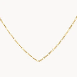 Oh So Fine Figaro Chain In Gold -Fashion Accessories Store oh so fine figaro chain in gold medley jewellery necklace 42638622720230