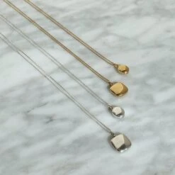 Engravable Oval Mini Locket Necklace In Silver -Fashion Accessories Store oval mini silver locket necklace medley jewellery necklace 37418738385126