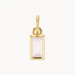 Birthstone Pendant In Gold -Fashion Accessories Store pendant 42517575893222
