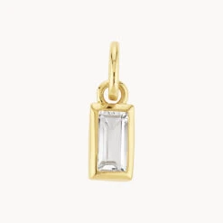 Birthstone Pendant In Gold -Fashion Accessories Store pendant 42517675049190