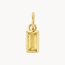 Birthstone Pendant In Gold -Fashion Accessories Store pendant 42517675081958