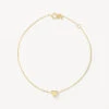 Plain Heart Bracelet In 10k Gold