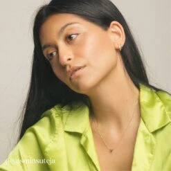 Plain Mini Huggie Earrings In 10k Gold -Fashion Accessories Store plain mini huggie earrings in 10k gold medley jewellery earrings 21266720293023