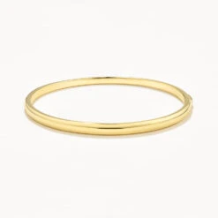 Polished Plain Bangle In Gold -Fashion Accessories Store polished plain bangle in gold medley jewellery bangle bracelet 37533107912934