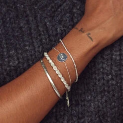 Polished Plain Bangle In Silver -Fashion Accessories Store polished plain bangle in silver medley jewellery bangle bracelet 37643488526566