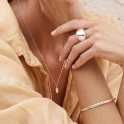 Polished Plain Bangle In Silver -Fashion Accessories Store polished plain bangle in silver medley jewellery bangle bracelet 38270060593382