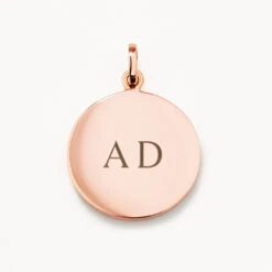 Full Moon Pendant In Rose Gold