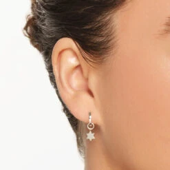 Star Charm In Silver -Fashion Accessories Store star charm in silver medley jewellery earrings 39933032399078