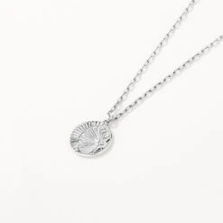 Sun And Moon Pendant Necklace In Silver -Fashion Accessories Store sun and moon pendant necklace in silver medley jewellery necklace 42638546010342