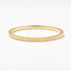 Textured Bangle In Gold -Fashion Accessories Store textured bangle in gold medley jewellery bangle bracelet 38488620368102