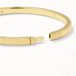 Textured Bangle In Gold -Fashion Accessories Store textured bangle in gold medley jewellery shop now bangle bracelet 37608987033830