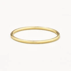 Thin Plain Stacker Ring In 10k Gold