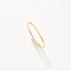 Thin Plain Stacker Ring In 10k Gold -Fashion Accessories Store thin plain stacker ring in 10k gold medley jewellery ring 37533092610278