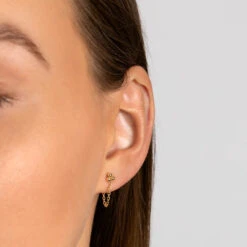 Triple Ball Stud Earrings In 10k Gold -Fashion Accessories Store triple ball stud earrings in 10k gold medley jewellery earrings 38212967760102