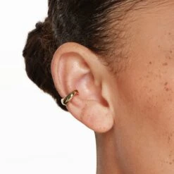 Wave Ear Cuff In Gold 7 Wave Ear Cuff In Gold -Fashion Accessories Store wave ear cuff in gold medley jewellery earrings 41823925567718